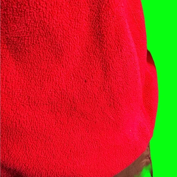 Pink fleece hoodie, zip-up with pockets - Picture 8 of 16